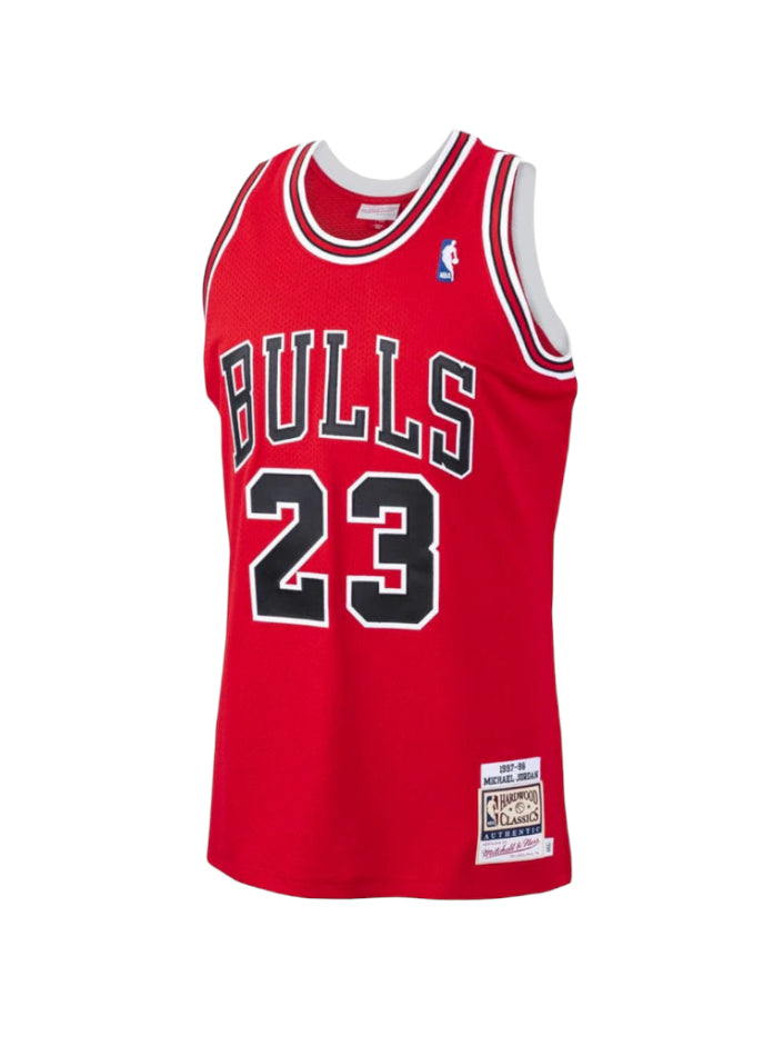 Michael Jordan Chicago Bulls Mitchell & Ness 97-98 Authentic Hardwood Classic NBA Jersey