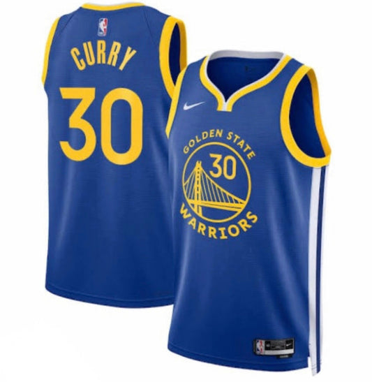 Stephen Curry Golden State Warriors Nike Icon Edition NBA Jersey