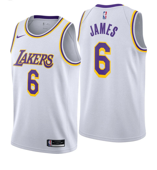 LeBron James LA Lakers Nike Association Edition NBA Jersey-Youth