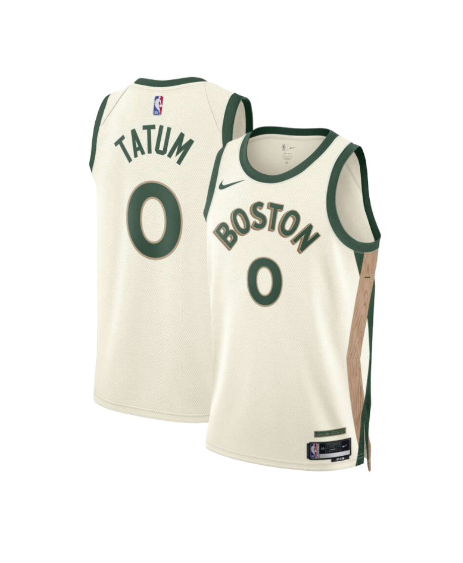 Jayson Tatum Boston Celtics Nike City Edition NBA Jersey-YOUTH