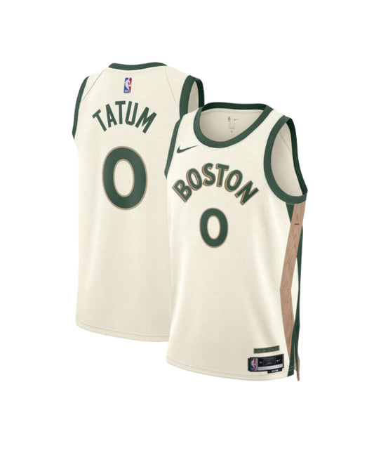 Jayson Tatum Boston Celtics Nike City Edition NBA Jersey-Youth