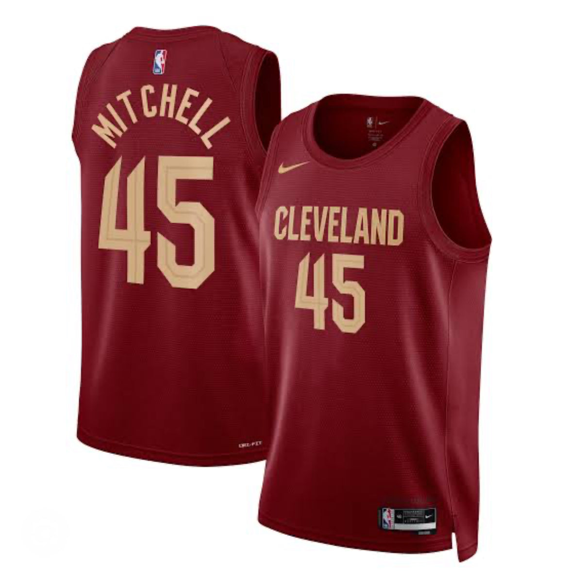 Donovan Mitchell Cleveland Cavaliers Nike Icon Edition  NBA Jersey