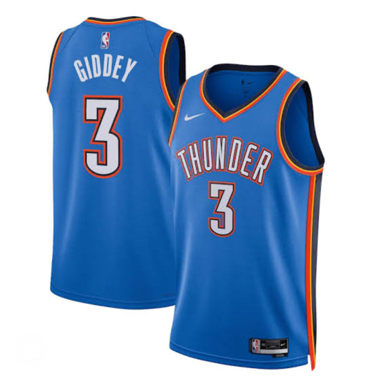 Josh Giddey OKC Nike Icon Edition NBA Jersey-YOUTH