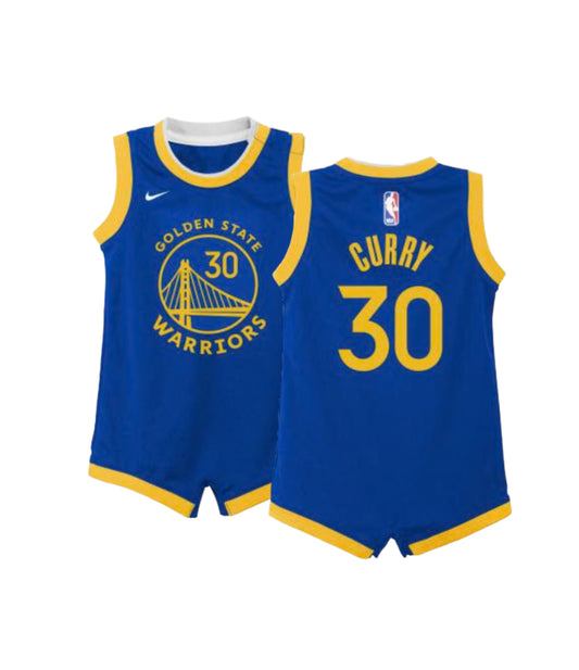 Stephen Curry Golden State Warriors Nike Icon Edition Onesie-Infant