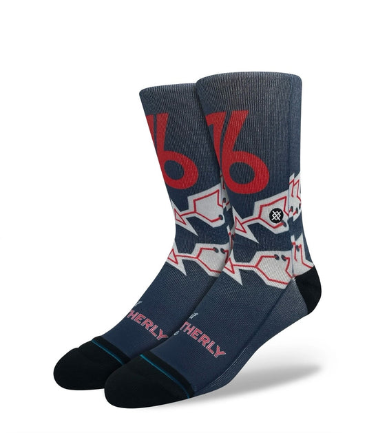 Philadelphia 76ers Stance City Edition NBA Crew Socks