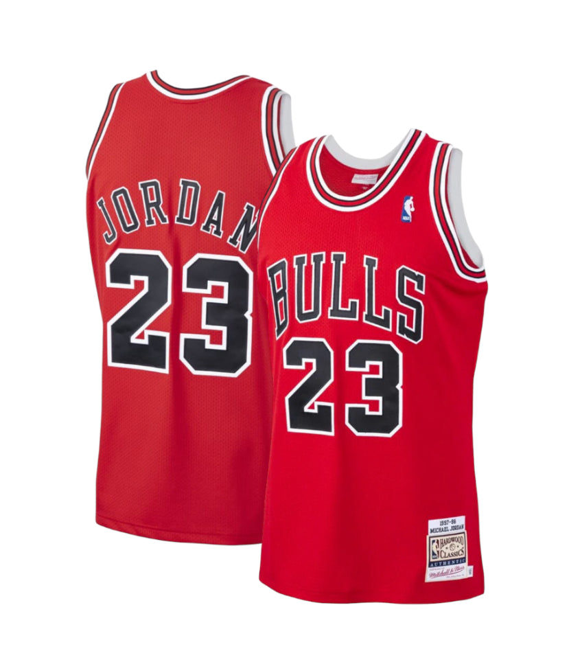 Michael Jordan Chicago Bulls Mitchell & Ness 97-98 Authentic Hardwood Classic NBA Jersey