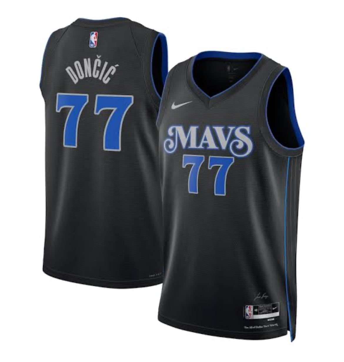 Luka Doncic Dallas Mavericks Nike City Edition NBA Jersey-YOUTH