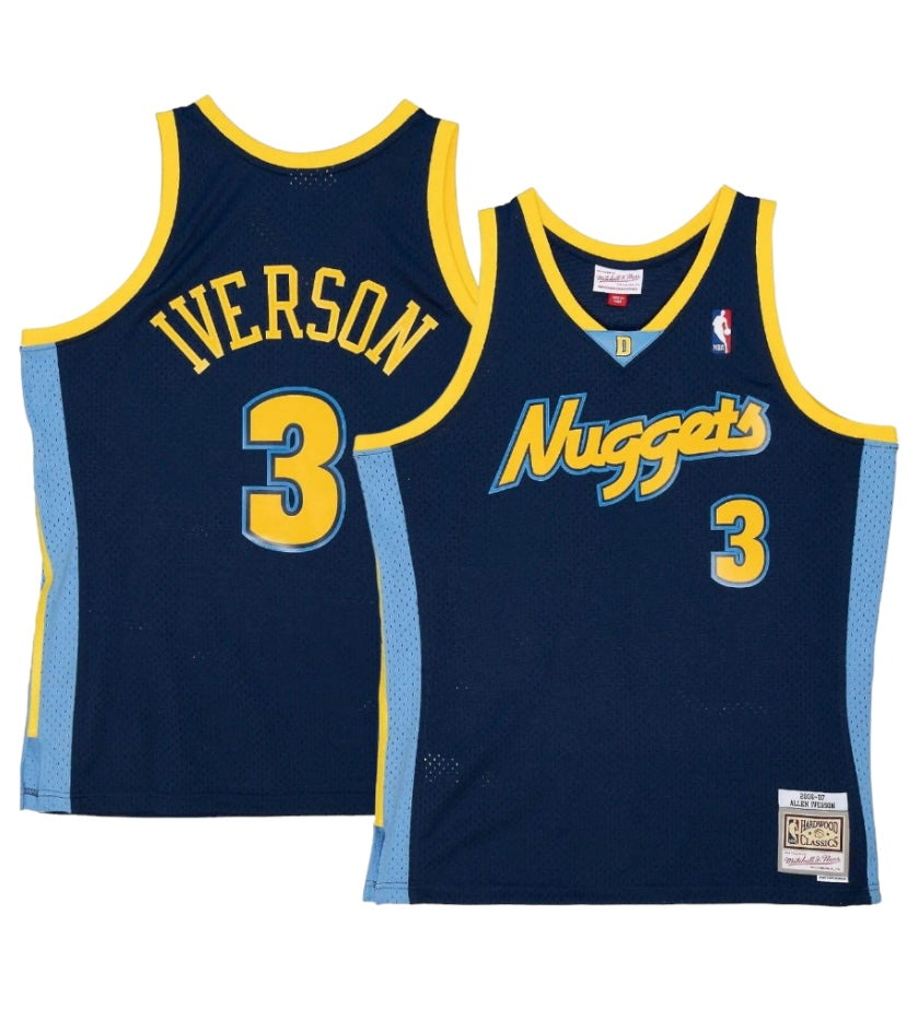 Allen Iverson Denver Nuggets Mitchell & Ness NBA Jersey