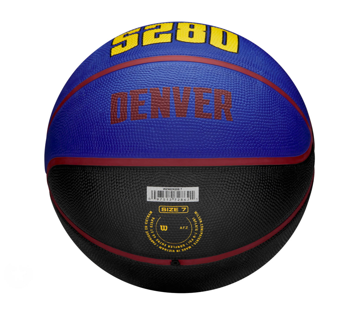 Denver Nuggets 2024 Wilson All Surface City Edition NBA Basketball