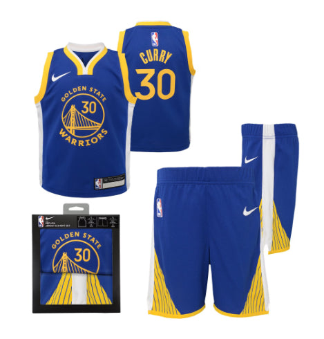 Stephen Curry Golden State Warriors NBA Nike Icon Edition Box Set-Infant/Toddler