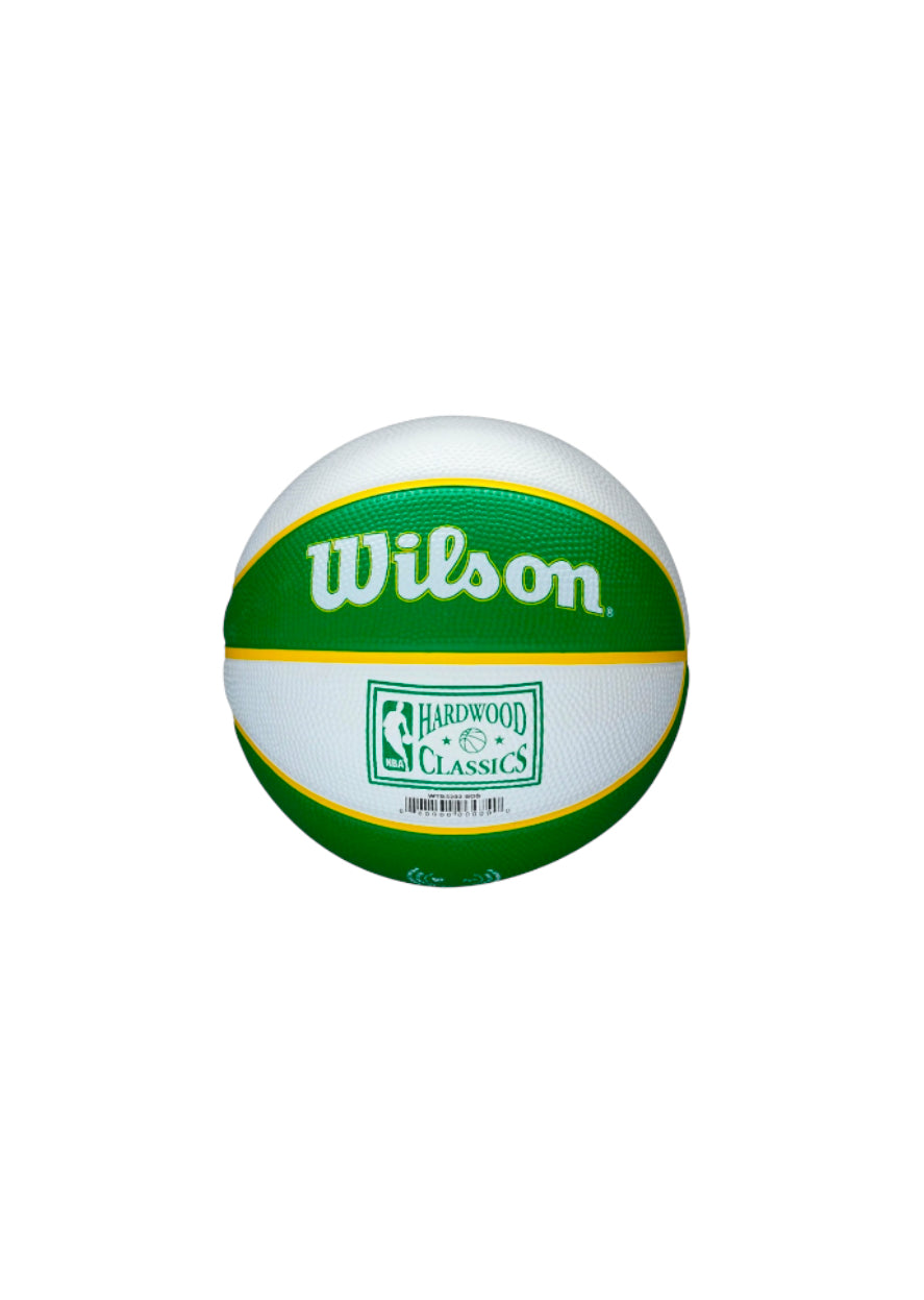 Boston Celtics Wilson Size 3 Retro NBA Mini Basketball