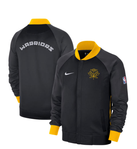 Golden State Warriors Nike City Edition Thermaflex Showtime Full Zip Jacket Men’s