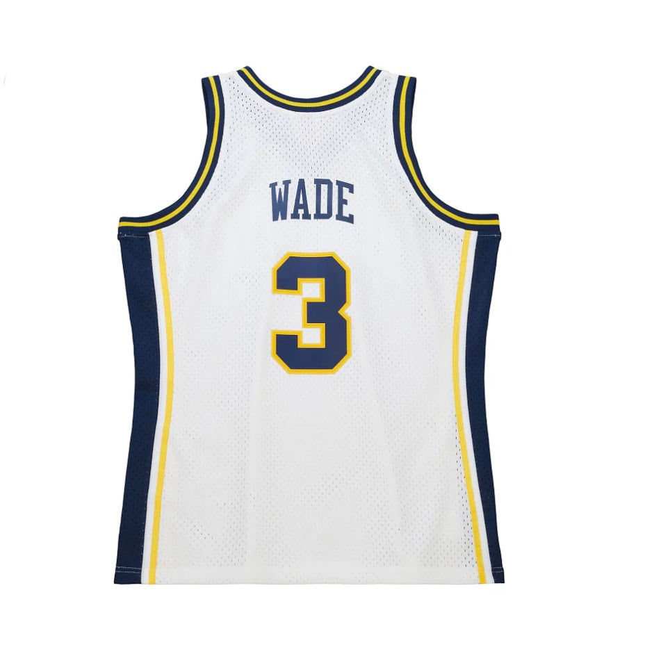 Dwayne Wade Marquette University Mitchell Ness 02 03 Authentic Jersey