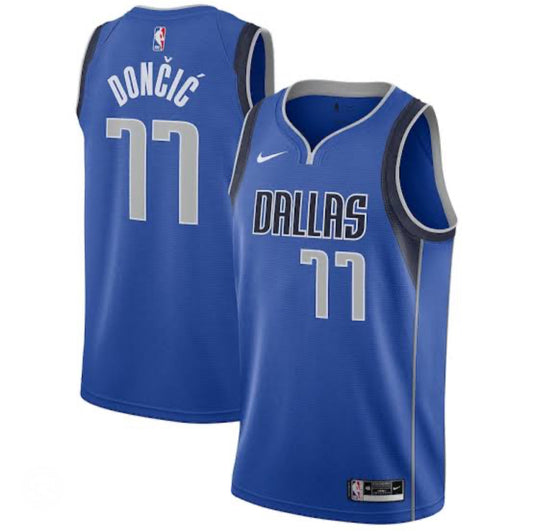 Luka Doncic Dallas Mavericks Nike Icon Edition NBA Jersey-YOUTH