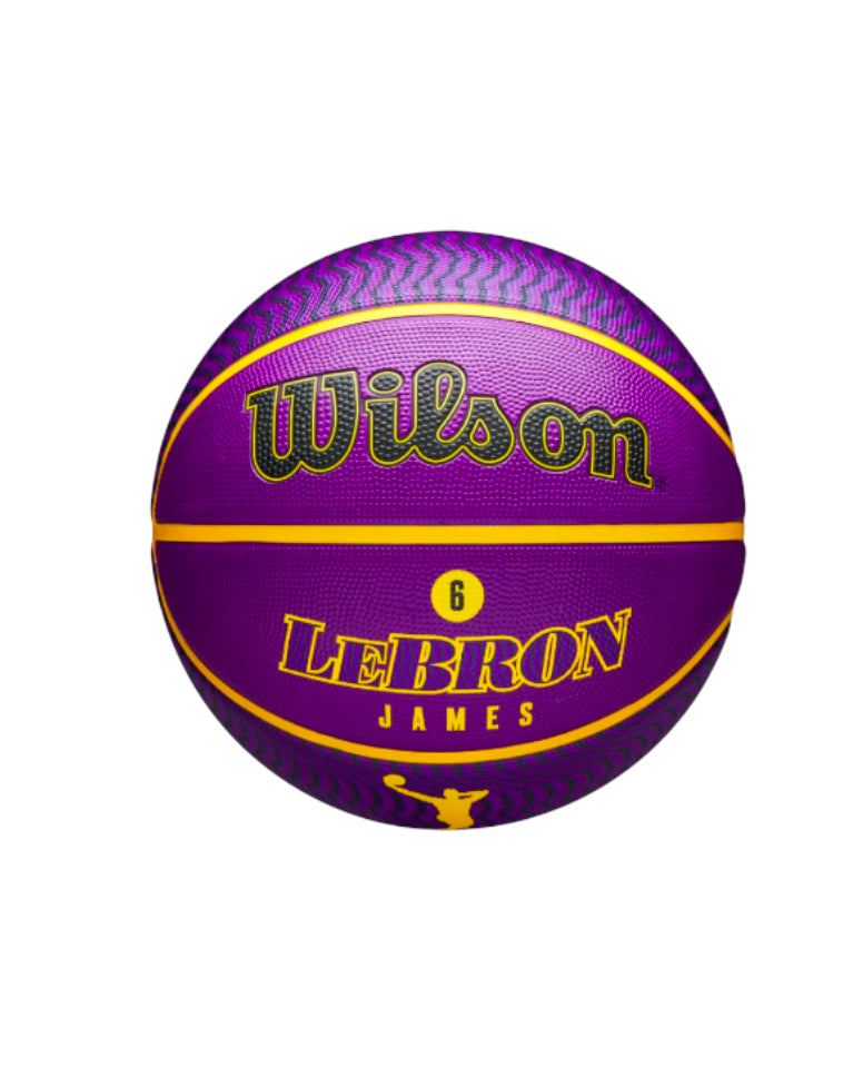 LeBron James LA Lakers Wilson Player Icon Size 7 NBA Basketball