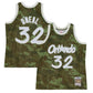 Orlando Magic Shaquille O'Neal Mitchell & Ness NBA Ghost Camo Authentic Jersey