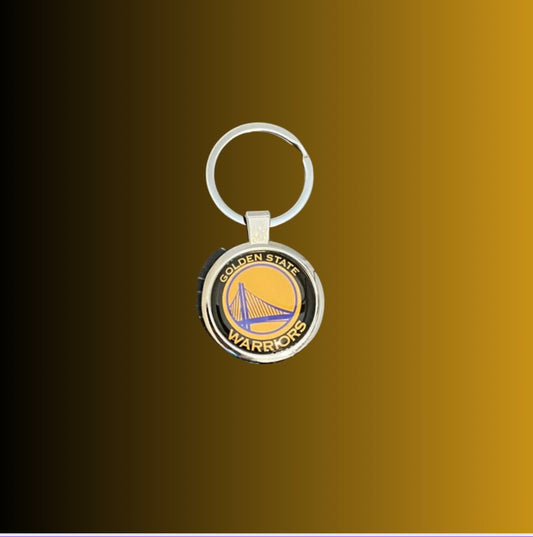 Keychain Golden State Warriors Double Sided
