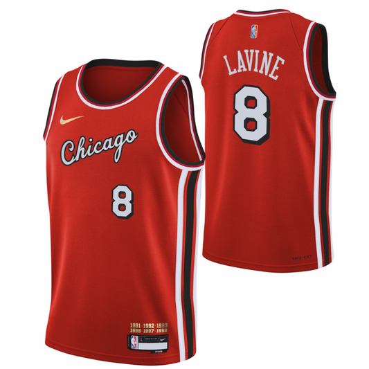 Zach Lavine Chicago Bulls Nike Mixtape City Edition NBA Jersey-Youth
