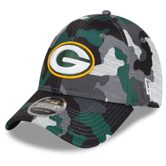 Green Bay Packers New Era NFL 9forty Hat Camo-Youth