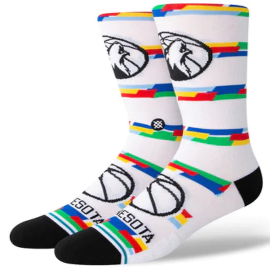 Minnesota Timberwolves Stance NBA Crew Socks